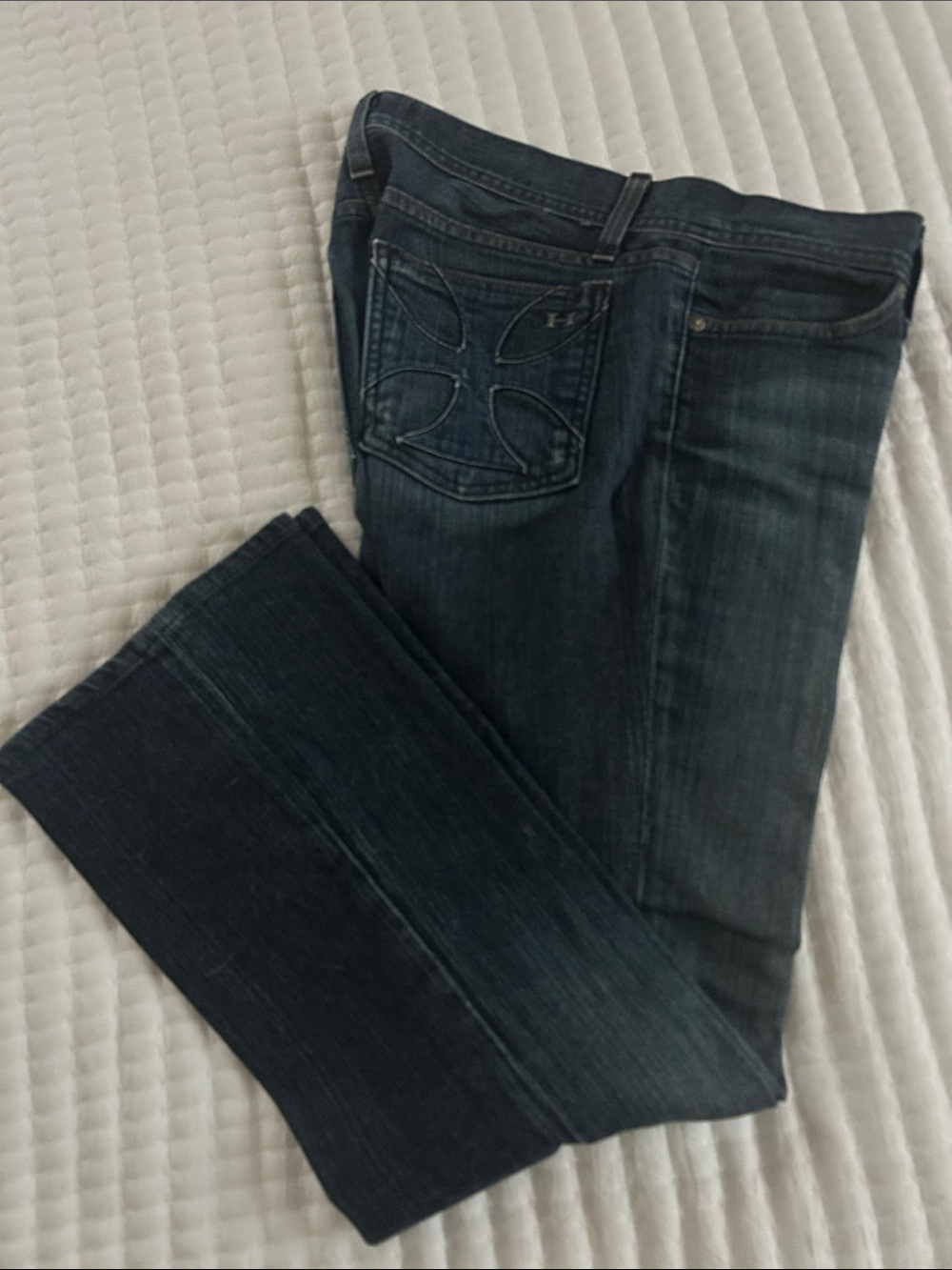 Habitual Dark Blue Boot Cut Jeans